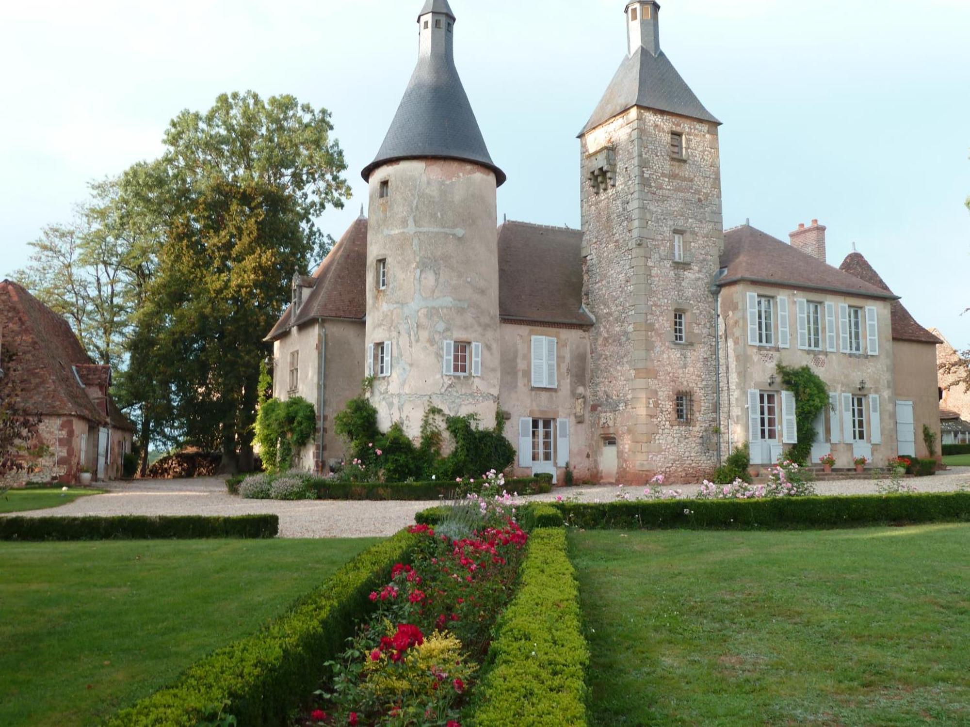 Chateau De Clusors Saint-Menoux Kültér fotó