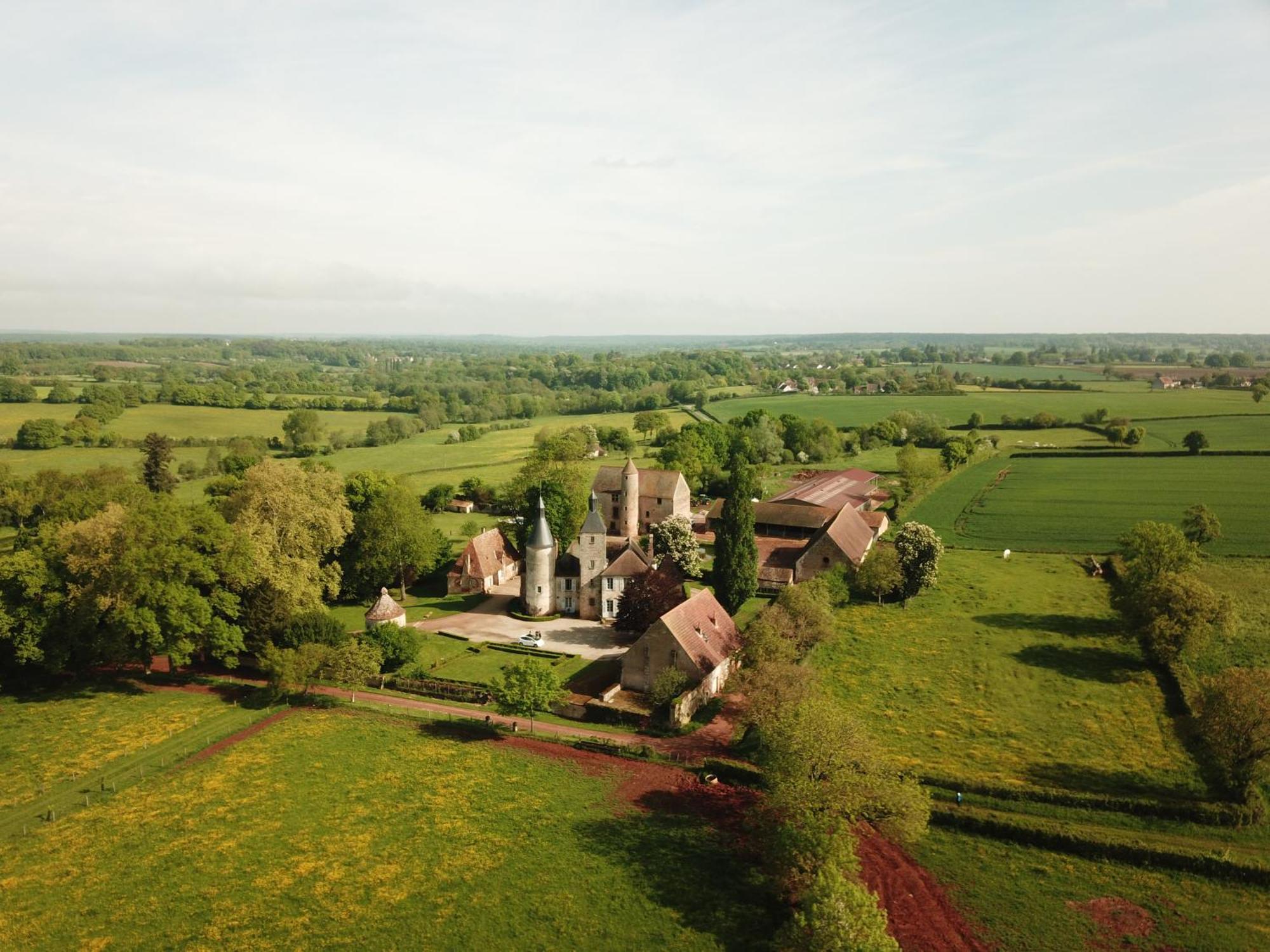 Chateau De Clusors Saint-Menoux Kültér fotó